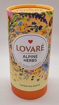 Чай трав'яний Lovare Alpine Herbs Альпійські трави 80 грамів 0187 фото