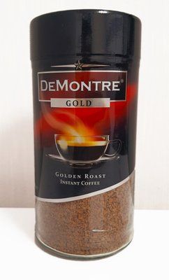 Кава розчинна DeMontre Gold 200г Польща 0423 фото