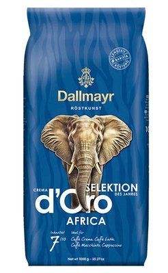 Кава в зернах Dallmayr Selection D'Oro Africa 1 кг Німеччина 0923 фото