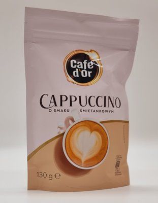 Капучіно Cafe d'or зі смаком внршків 130г Польща 0834 фото