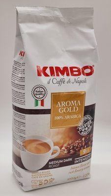 Кава в зернах Kimbo Aroma Gold 100% Арабіка 1кг Італія 0134 фото