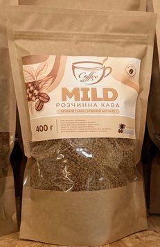 Кава розчинна сублімована Mild (Бразилія), 400 г 45661 фото