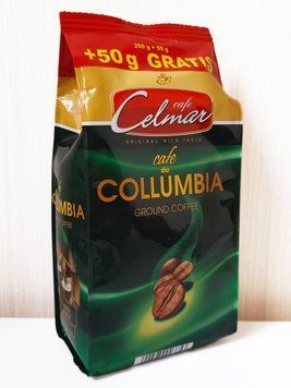 Кава мелена Celmar Collumbia 250+50 г Польща 1607562632 фото