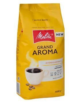 Кава в зернах Melitta Grand Aroma 1 кг Німеччина 5347 фото