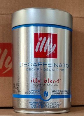 Кава в зернах Illy Caffe Decaffeinato 100% арабіка 250г Італія 0118 фото