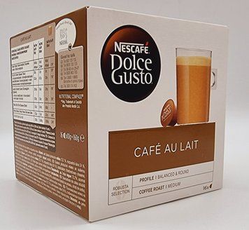 Кава в капсулах Nescafe Dolce Gusto au Lait 16 шт. 0293 фото