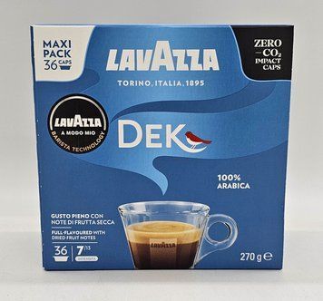 Кава у капсулах Lavazza A Modo Mio Dek 36 шт. Без кофеїну 5248 фото