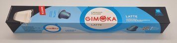Молоко в капсулах Gimoka NESPRESSO Latte 10 шт в алюмінієвих капсулах 0274 фото