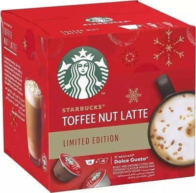 Кофе в капсулах Nescafe Dolce Gusto "Starbucks" Toffee Nut Latte Limited Edition 12 шт. 5151 фото