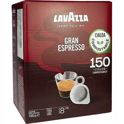 Кава в чалдах/молодозах Lavazza Gran Espresso 150 шт. E.S.E. (44 мм) 0723 фото