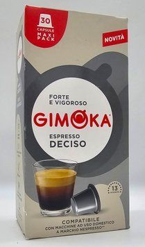 Кофе в капсулах Gimoka NESPRESSO Espresso Deciso 30 шт. 0945 фото