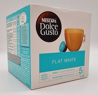 Кава в капсулах Nescafe Dolce Gusto FLAT WHITE 16 шт. 0292 фото