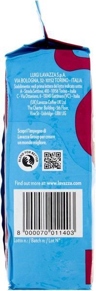 Кофе молотый без кофеина "Lavazza Dek Intenso" 250 грамм Италия 0089 фото