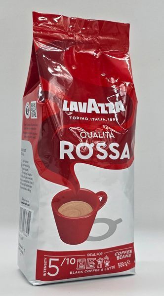 Кофе в зёрнах "Lavazza&nbsp;Qualita Rossa" 500 грамм Италия 0942 фото