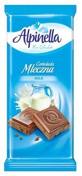 Молочний шоколад Alpinella Milk 100 г 5302 фото