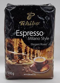 Кава в зернах Tchibo Espresso Milano Style 500г Німеччина 0782 фото