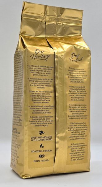 Кофе в зёрнах "Lavazza Qualita ORO" 500 грамм Италия 100% арабика 0941 фото