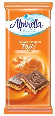 Молочний шоколад Alpinella Toffi 100 г 5303 фото