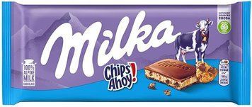 Молочний шоколад Milka Chips Ahoy 100 г 413 фото