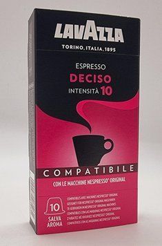 Кава в капсулах Lavazza NESPRESSO Espresso Deciso 10 шт. 0262 фото