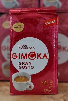 Кофе молотый Gimoka Gran Gusto 250г Италия 0108 фото