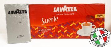 Кава мелена "Lavazza Suerte" 250 грам Італія 100% робуста 0080 фото