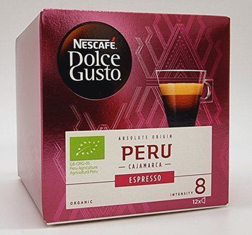 Кава в капсулах Nescafe Dolce Gusto Monoarabica Peru Cajamarca Espresso 12 шт. 1704238206 фото