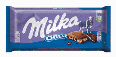 Молочний шоколад Milka Oreo 100 г 414 фото