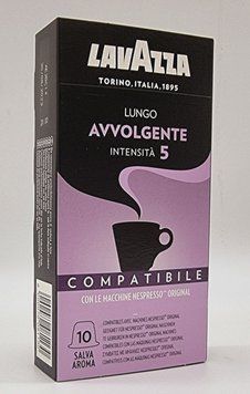 Кава в капсулах Lavazza NESPRESSO Lungo Avvolgente 10 шт. 259 фото