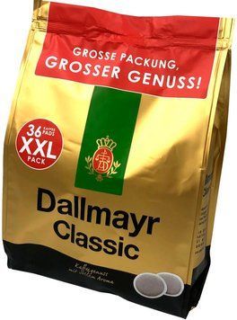 Кава в чалдах Senseo Dallmayr Classic 36 чалда (Philips Senseo 62 мм) 5212 фото