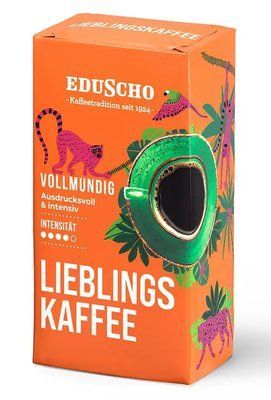 Кава мелена Eduscho Lieblings Kaffee Vollmundig 500 г 5356 фото
