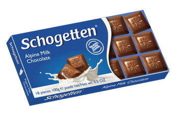 Молочний шоколад Schogetten Alpine Milk Альпійське молоко 100 грам Німеччина 0724 фото