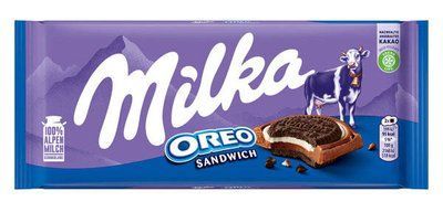 Молочний шоколад Milka Oreo Sandwich 100 г 415 фото