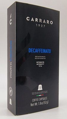 Кава в капсулах "Carraro" NESPRESSO DECAFINATO 10 шт. Італія 278 фото
