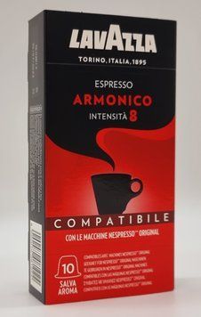 Кава в капсулах Lavazza NESPRESSO Lungo Armonico 10 шт. 260 фото