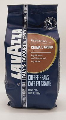 Кава в зернах "Lavazza Crema e Aroma Espresso" 1 кг Польща 0390 фото