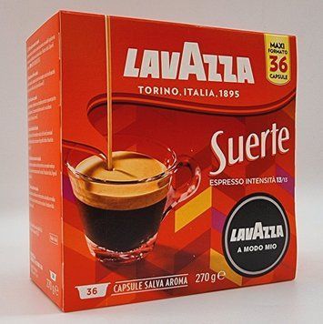 Кофе в капсулах Lavazza A Modo Mio Suerte 36 шт. 0646 фото