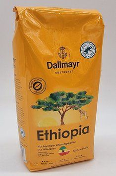 Кофе в зёрнах Dallmayr Ethiopia 500г Германия 100% арабика 0097 фото