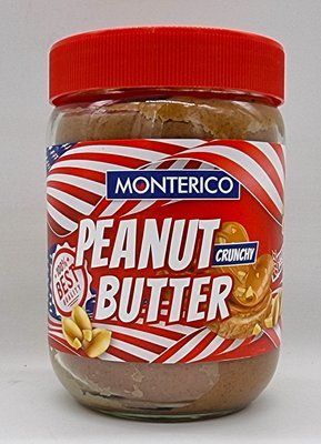 Арахісова паста Monterico Peanut Butter Crunchy 500 г Іспанія 0751 фото