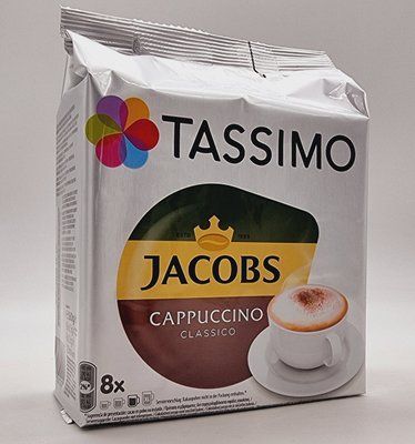 Кава в капсулах TASSIMO Jacobs Cappuccino Classico Тассімо 8 порцій. 358 фото