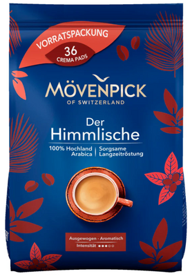 Кофе в чалдах Senseo M&ouml;venpick Der Himmlische 36 чалда (Philips Senseo 62 мм) 5208 фото
