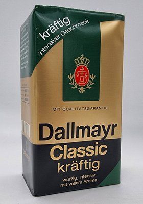 Кава мелена Dallmayr Classic Kraftig 500 г Німеччина 0427 фото
