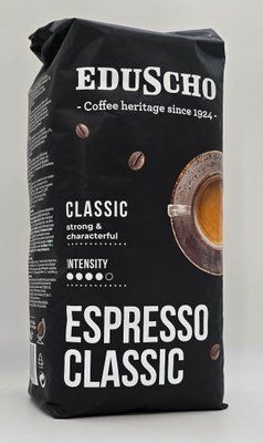Кава в зернах Eduscho Espresso Classic 1 кг Німеччина 5068 фото