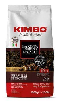 Кава в зернах Kimbo Espresso Napoli 1 кг Італія 0429 фото