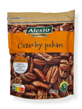 Горіхи Alesto Pecan Nuts Пекан 200 грам 5164 фото