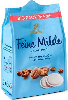 Кофе в чалдах Senseo Tchibo Feine Milde 100% Arabica 36 чалда (Philips Senseo 62 мм) 5206 фото