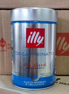 Кава мелена Illy Caffe Decaffeinato 100% арабіка 250г Італія 0123 фото