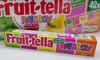 Жувальні цукерки Fruit-tella Фруттілла Rainbow 0551 фото