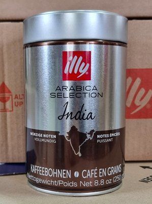 Кава в зернах Illy Selection India 100% арабіка 250г Італія 0124 фото