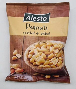 Арахіс Alesto Peanuts Roasted and Salted смажений і солений 500 г 0866 фото
